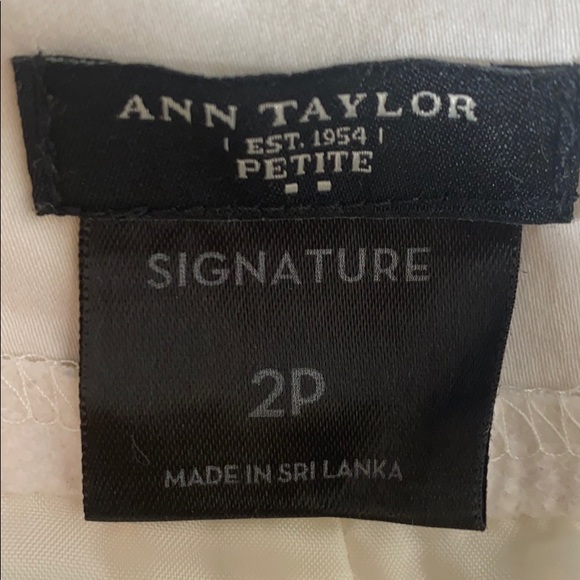 Ann Taylor 2P Winter White Pants - Picture 4 of 5